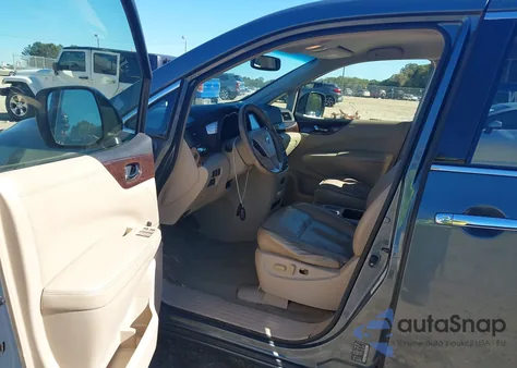 2012 Nissan Quest Sl z USA, uszkodzony, nr VIN JN8AE2KP3C9043621